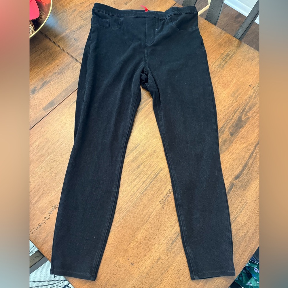 SOLD Spanx Black Jeggings Size 1x